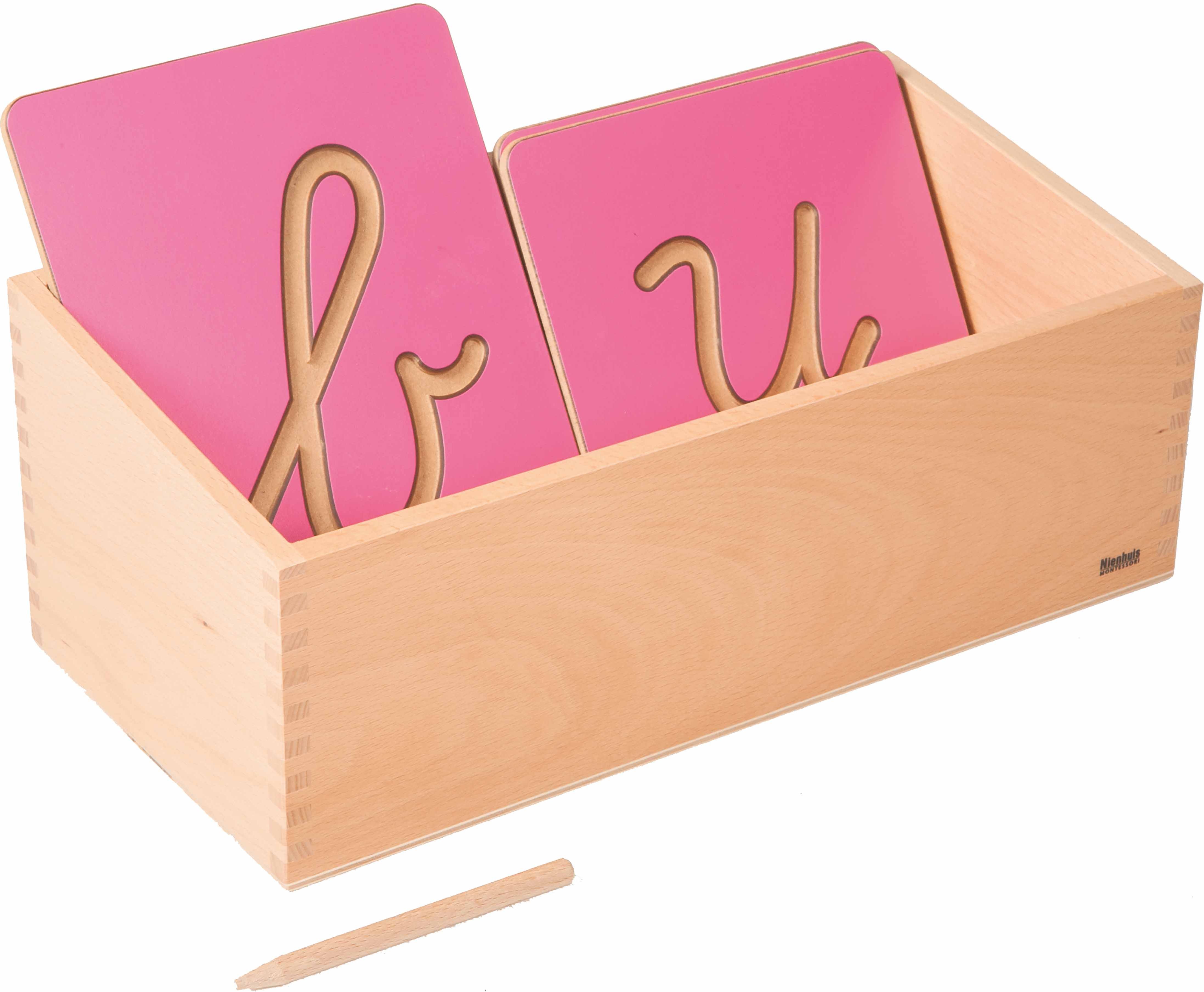 Nienhuis Hollow Letter Shapes Box - obrázek 1