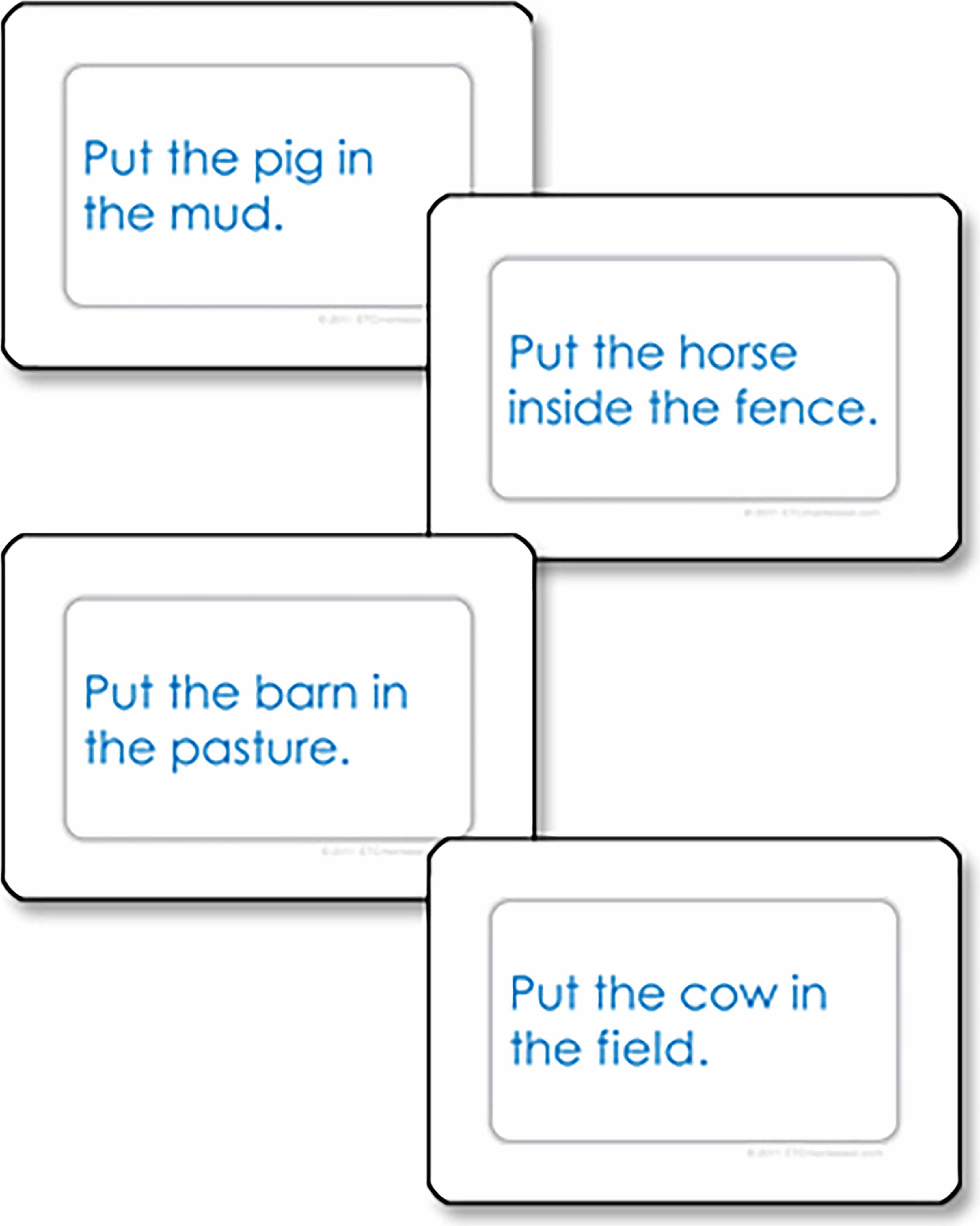 Nienhuis Montessori Farm Grammar Activities - obrázek 1
