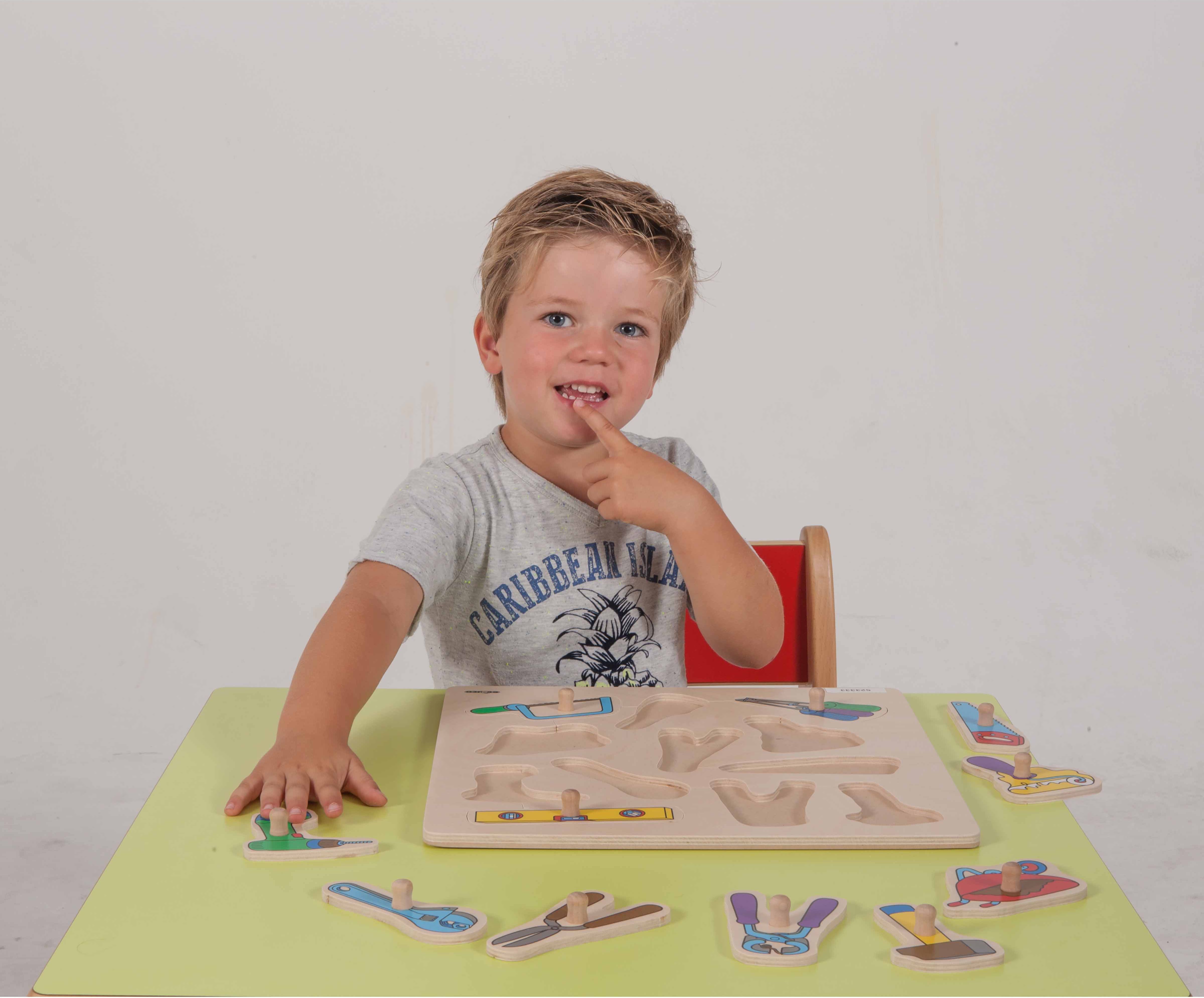 Educo Puzzle s úchyty - nářadí - obrázek 3