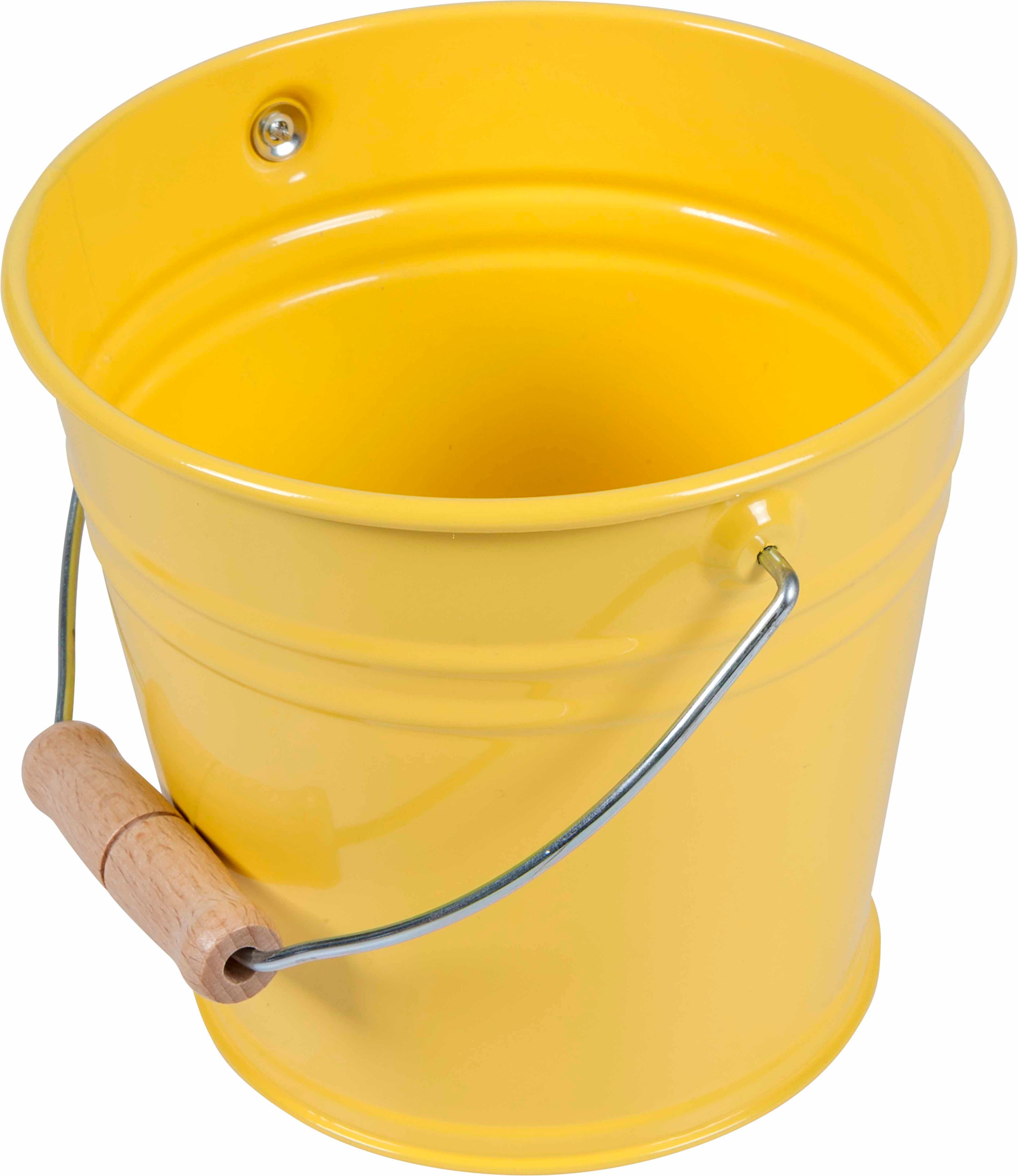 Nienhuis Small Metal Bucket (Yellow) - obrázek 1
