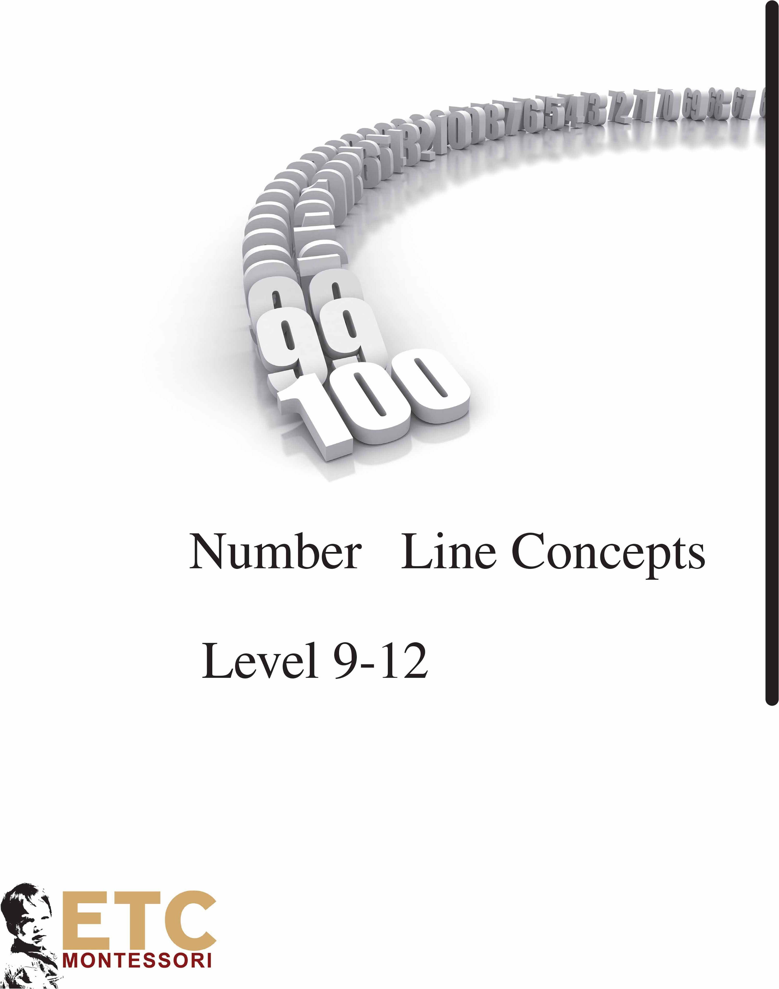 Nienhuis Montessori Number Line Extensions Level 9-12 - obrázek 1