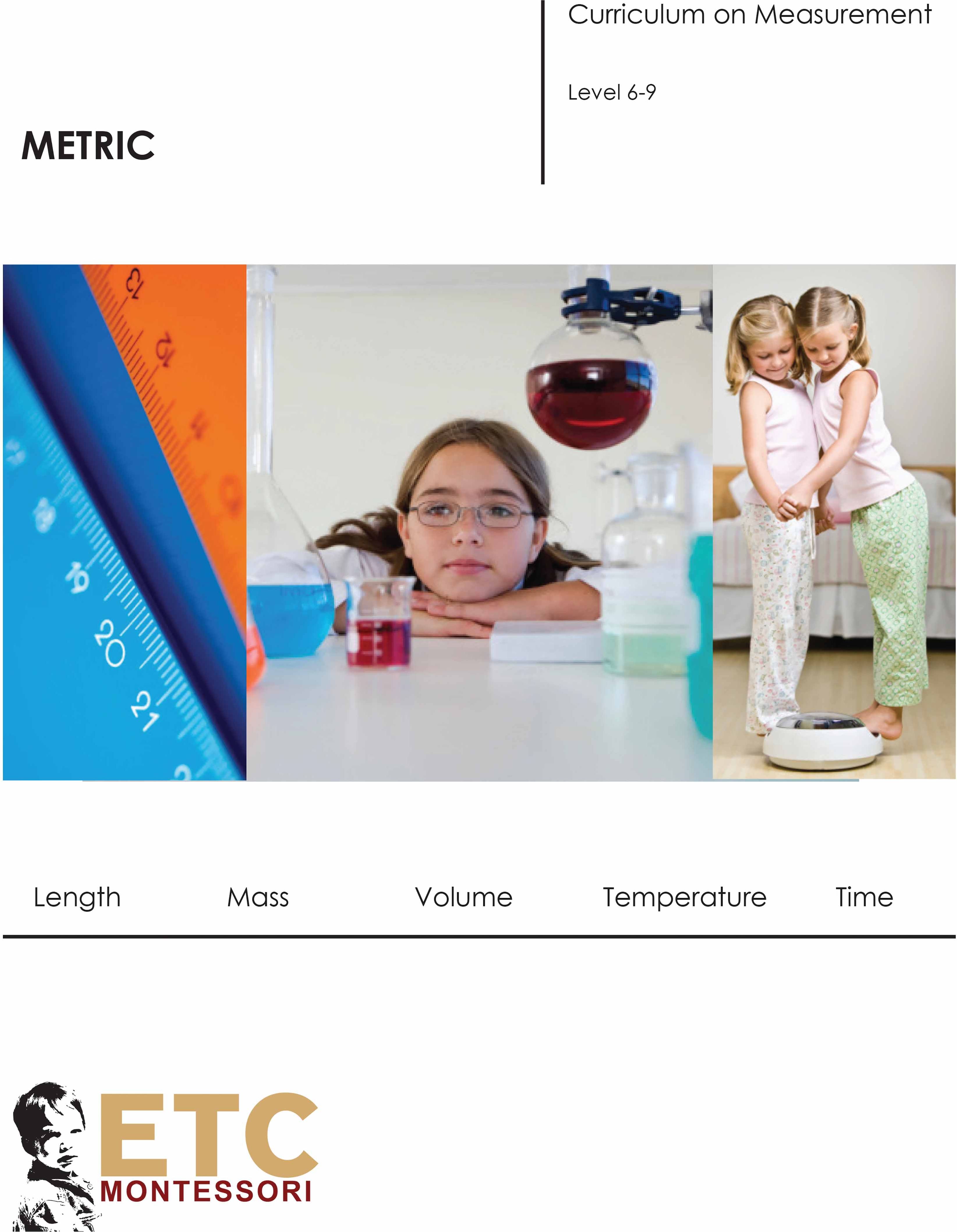 Nienhuis Montessori Measurement Curriculum Level 6-9 Metric - obrázek 1