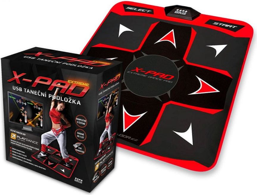 X-Pad Taneční podložka, Extreme Dance Pad, PlayDance edition - obrázek 1
