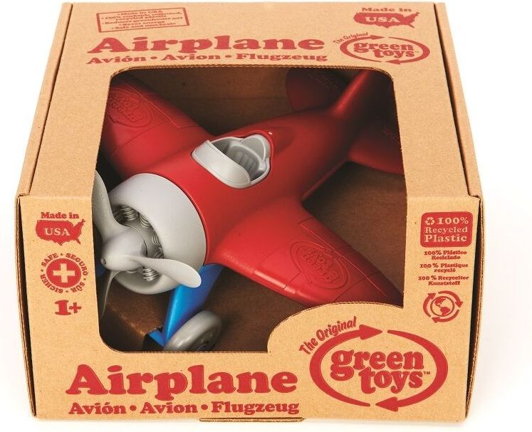 Green Toys Červené letadlo - obrázek 4