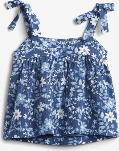 Floral Top dětský GAP | Modrá | Dívčí | 5 let - obrázek 2
