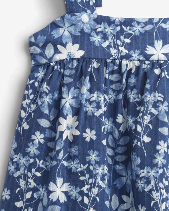 Floral Top dětský GAP | Modrá | Dívčí | 5 let - obrázek 3