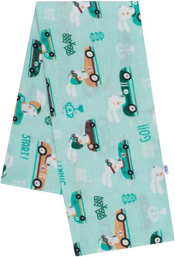 NEW BABY Flanelová plena s potiskem Varianta: New Baby zvířátka - bílá - obrázek 41