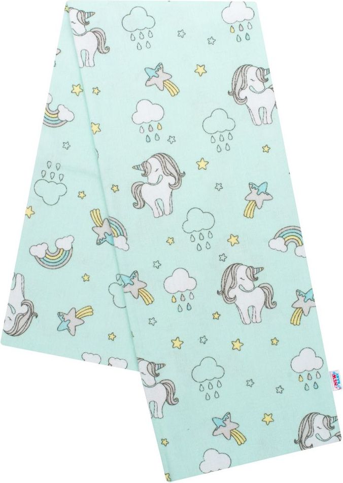 NEW BABY Flanelová plena s potiskem Varianta: New Baby zvířátka - bílá - obrázek 64