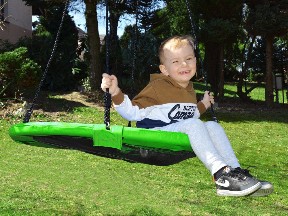 SkyFlyer Houpací hnízdo 100 cm Zelené - obrázek 3