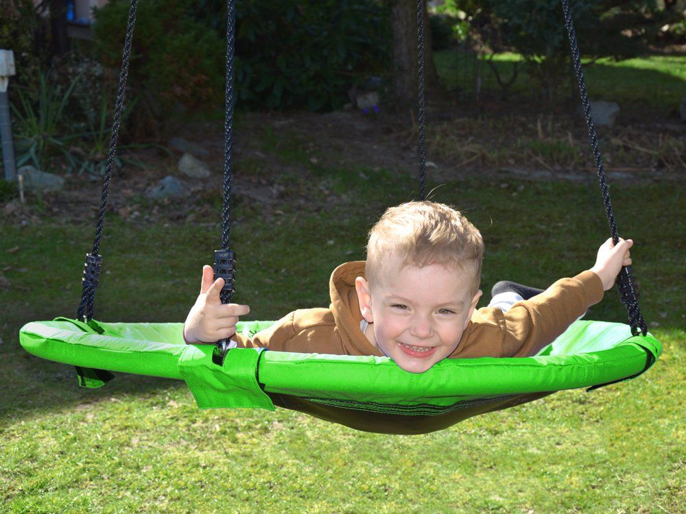SkyFlyer Houpací hnízdo 100 cm Zelené - obrázek 7