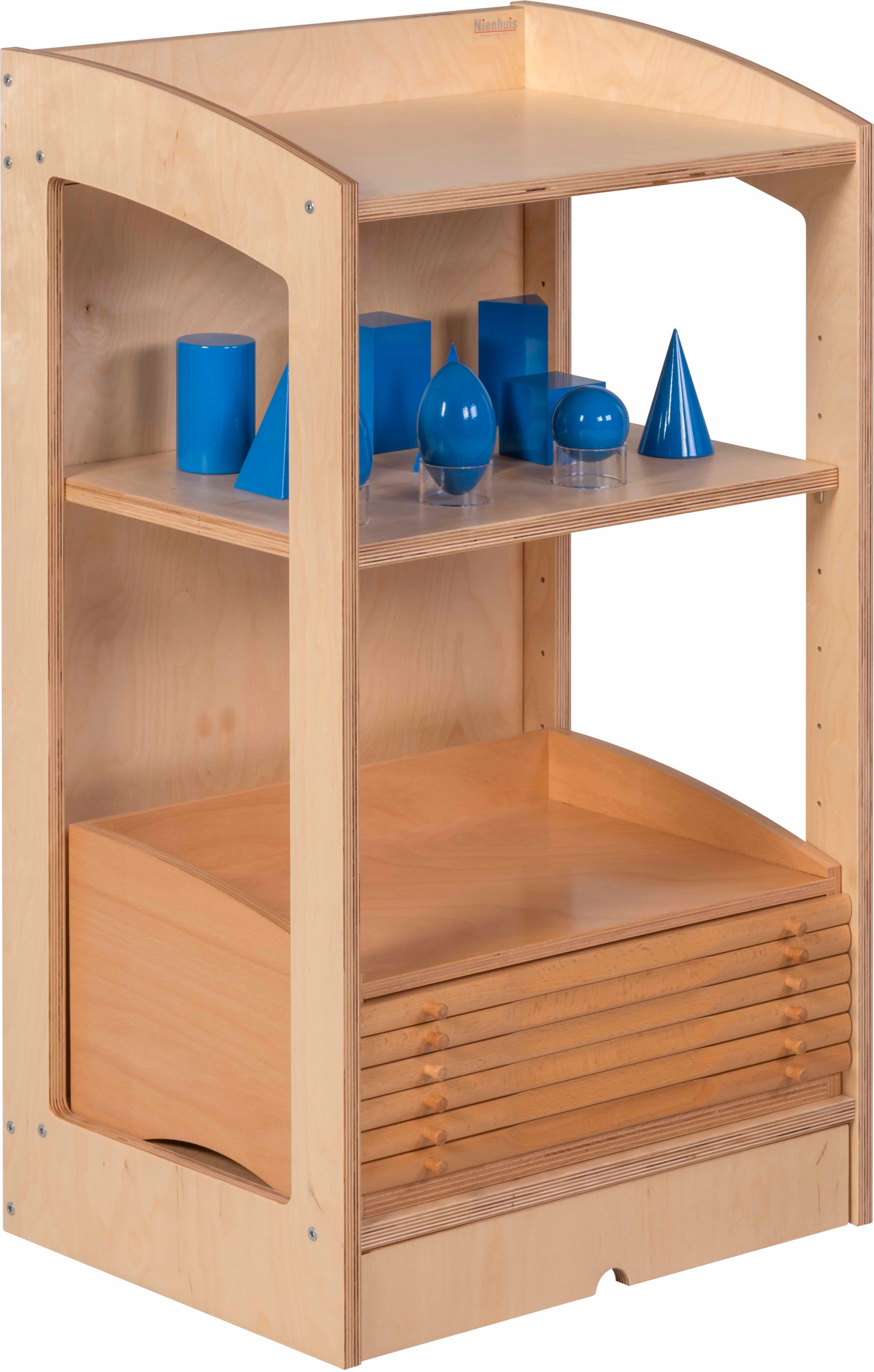 Nienhuis Geometry / Biology Cabinet: Open Back (93 cm) - obrázek 2