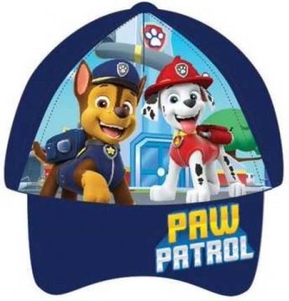 Setino - Chlapecká / dětská kšiltovka Tlapková patrola / Paw Patrol - tm. modrá 52 - obrázek 1