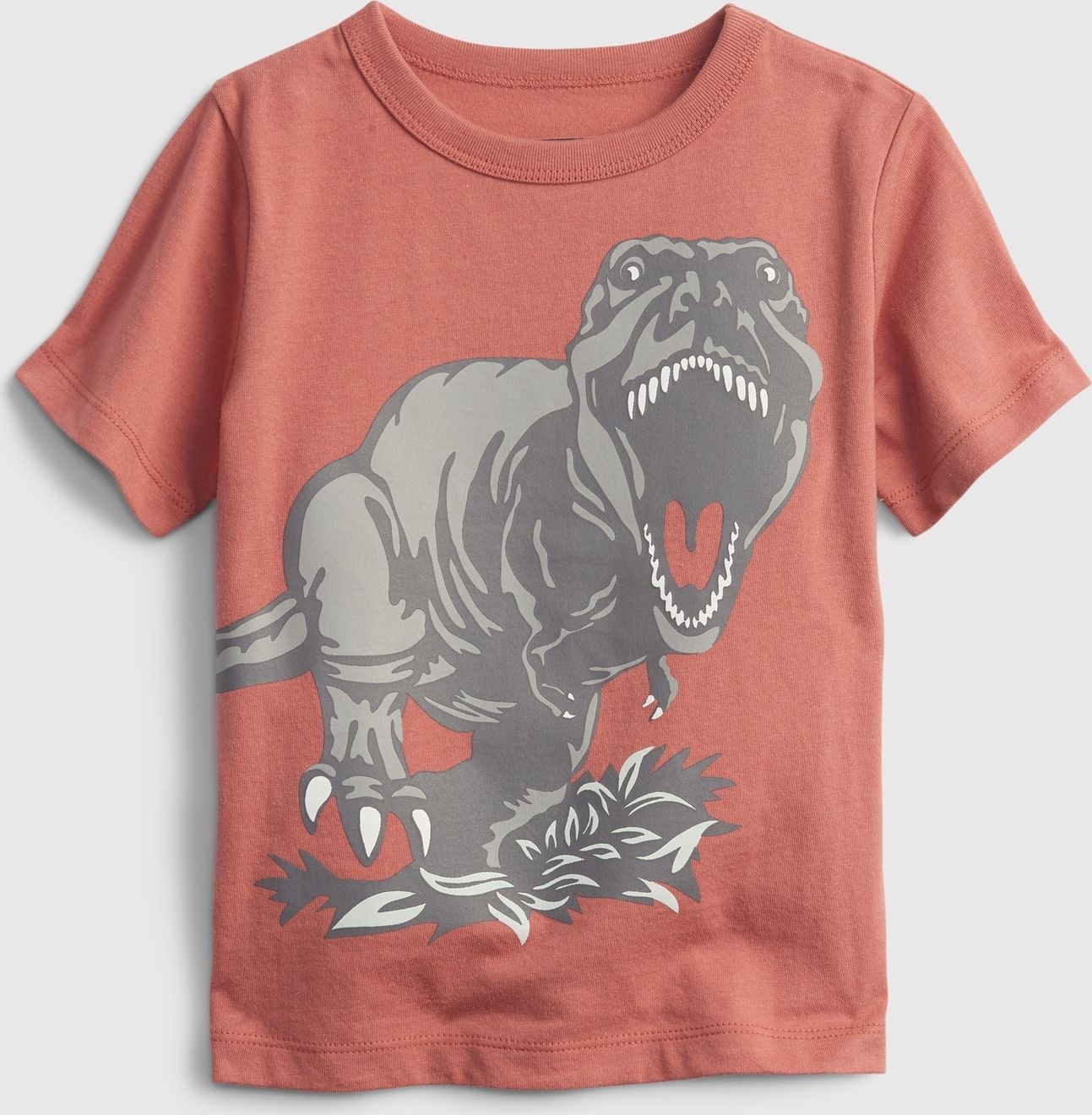 GAP červené dětské tričko 100% organic cotton mix and match graphic t-shirt - 12-18M - obrázek 1