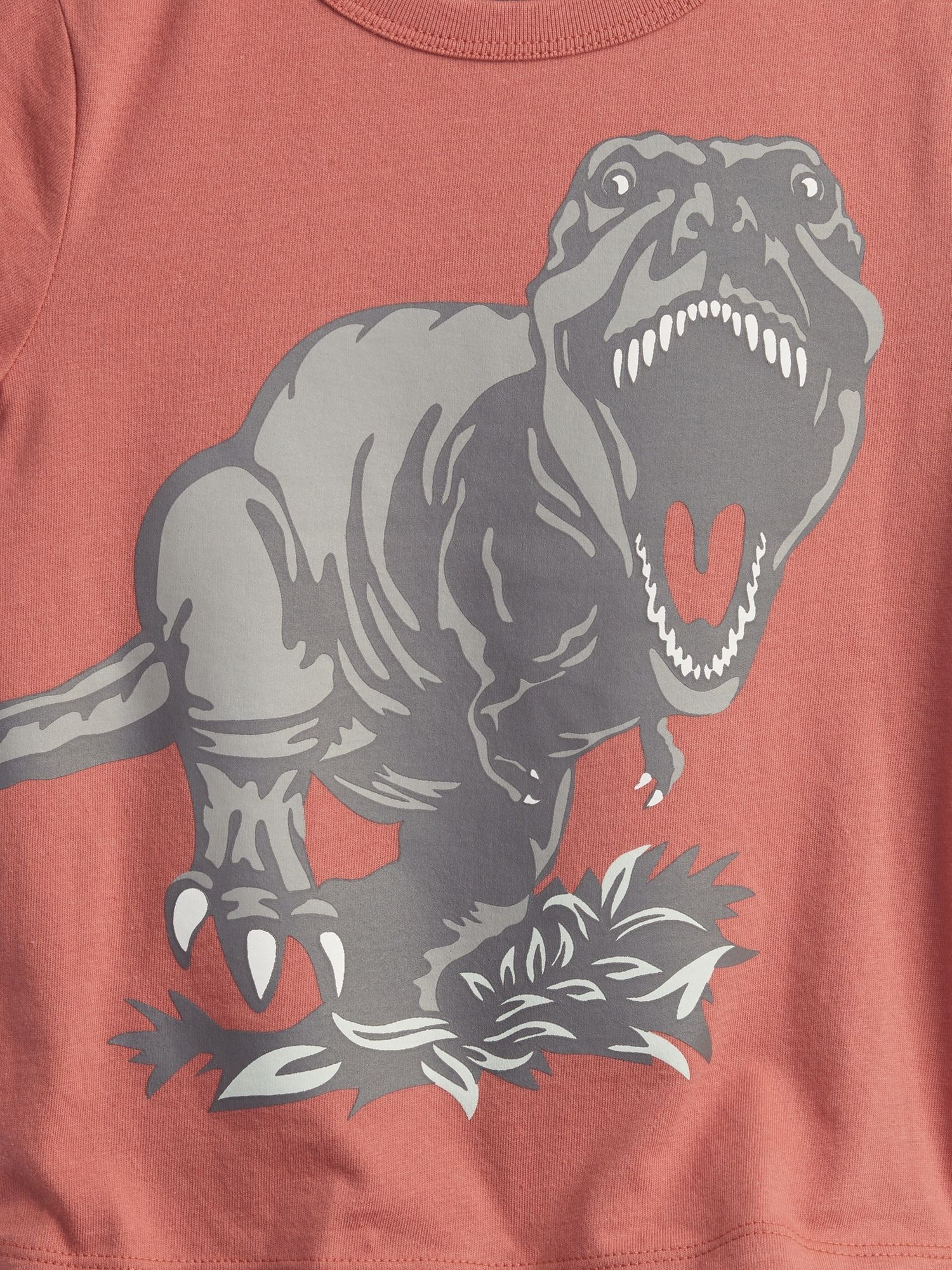 GAP červené dětské tričko 100% organic cotton mix and match graphic t-shirt - 12-18M - obrázek 3