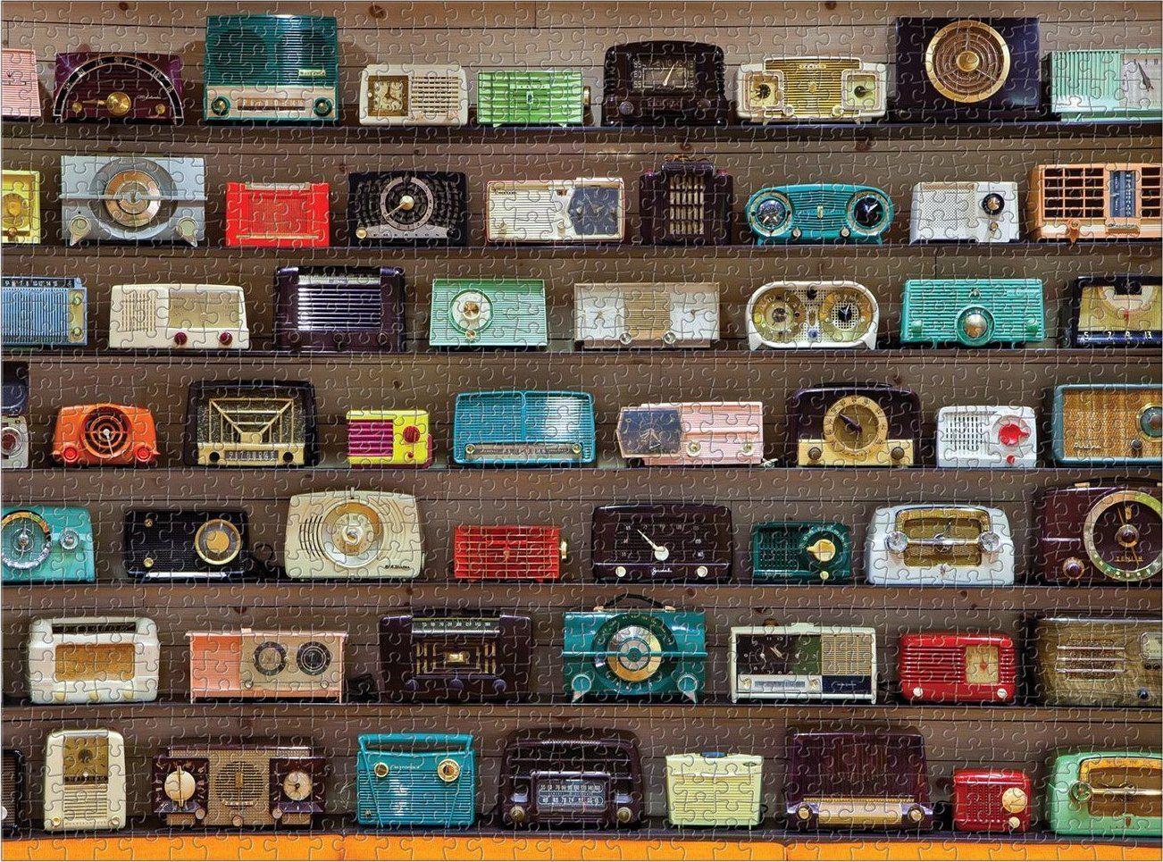 GALISON Puzzle Retro radiobudíky 1000 dílků - obrázek 3