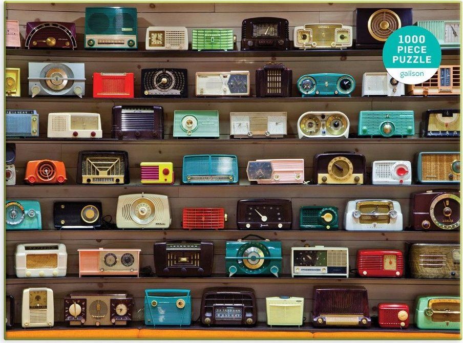 GALISON Puzzle Retro radiobudíky 1000 dílků - obrázek 4