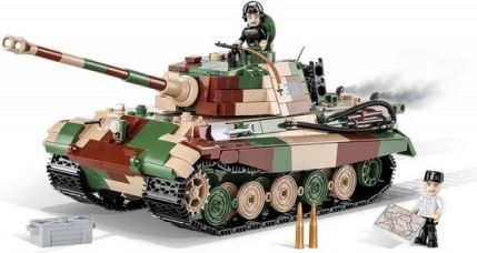 Cobi 2540 II WW Panzer VI Tiger Ausf. B Konigstiger, 1000 k, 2 f - obrázek 4