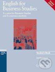 English for Business Studies - Teacher's Book - Ian Mackenzie - obrázek 1