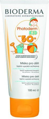 BIODERMA Photoderm KID SPF50+ dětské opalovací mléko 100 ml - obrázek 2