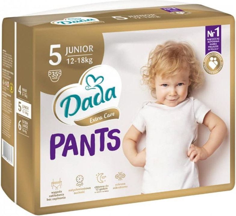 Dada Pants Extra Care 5 Junior, 12-18 kg, 35 ks - obrázek 1