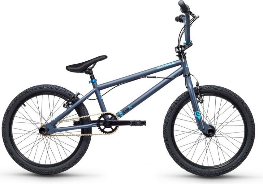 S’COOL Dětské kolo S'COOL XtriX 20 od 122 cm Grey/Blue 2021 - obrázek 1