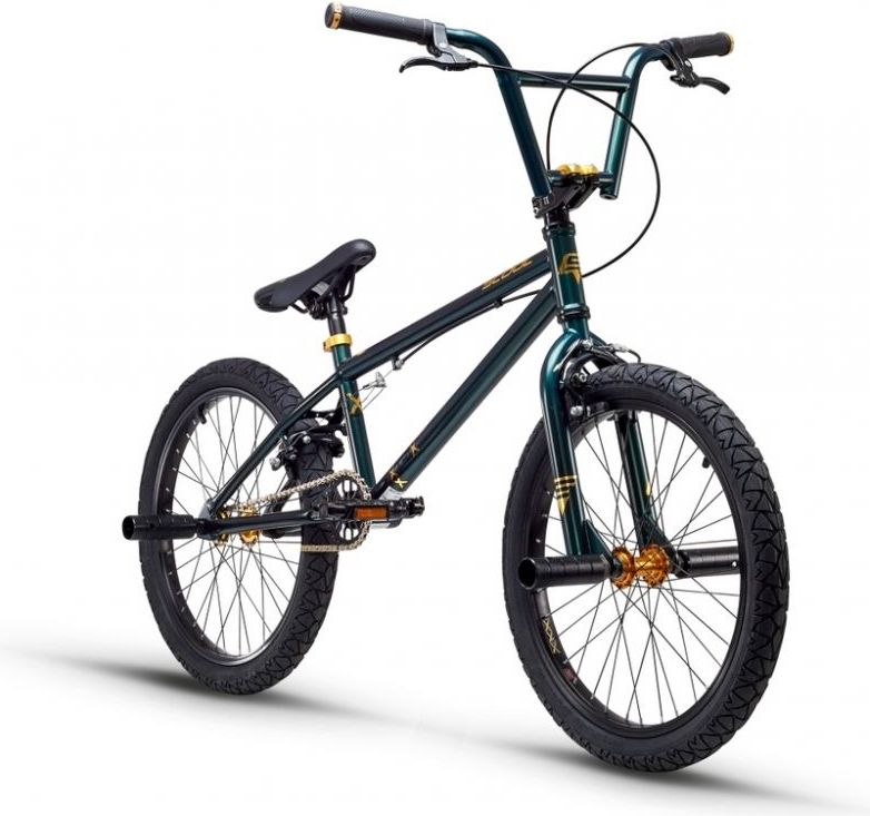 S’COOL Dětské kolo S'COOL XtriX 40 od 122 cm Black Green/Gold 2021 - obrázek 2