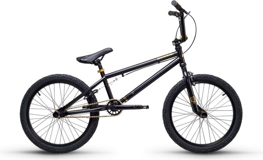 S’COOL Dětské kolo S'COOL XtriX 40 od 122 cm Black/Gold 2021 - obrázek 1