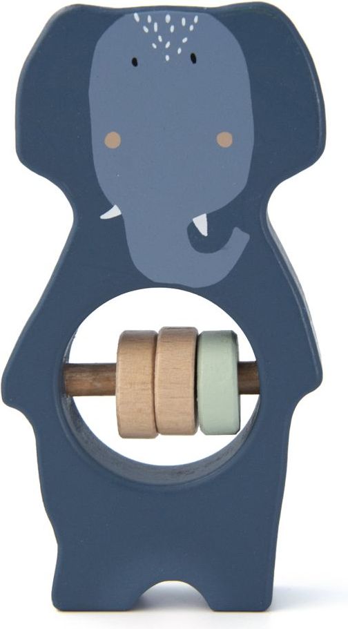 Trixie Dřevěné chrastítko Wooden rattle Mrs. Elephant 2021 - obrázek 1