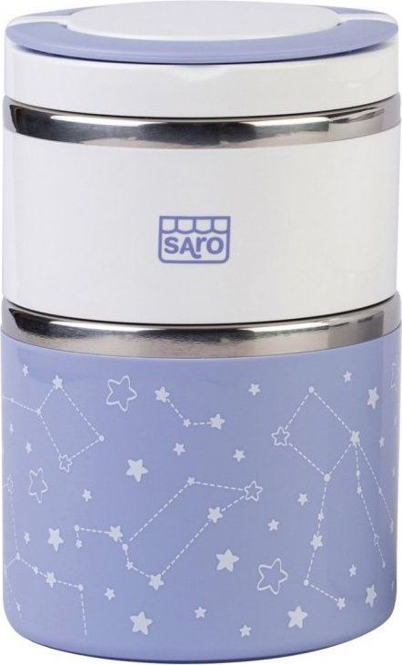 Saro Baby Nerezová termoska na jídlo 820 ml Blue 2021 - obrázek 1