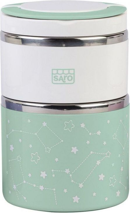 Saro Baby Nerezová termoska na jídlo 820 ml Mint 2021 - obrázek 1