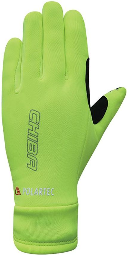 Chiba Zimní cyklistické rukavice pro děti Kids Polartec Reflex Neon-žlutá - obrázek 1