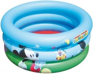 Dětský nafukovací bazén Bestway Mickey Mouse Roadster, Žlutá - obrázek 1