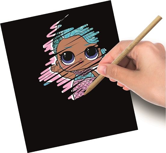 SES Creative L.O.L. Surprise vyškrabování obrázků - obrázek 2