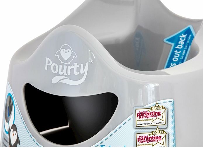 POURTY Nočník snadno vylévatelný Grey - obrázek 2