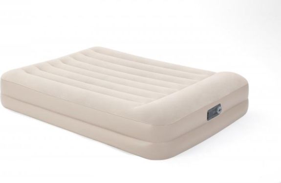 Bestway 67696 Semišová nafukovací matrace TRITECH s el. Pumpou 203 x152 x 42 cm - obrázek 2