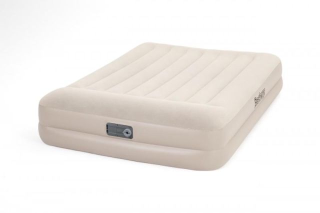 Bestway 67696 Semišová nafukovací matrace TRITECH s el. Pumpou 203 x152 x 42 cm - obrázek 8