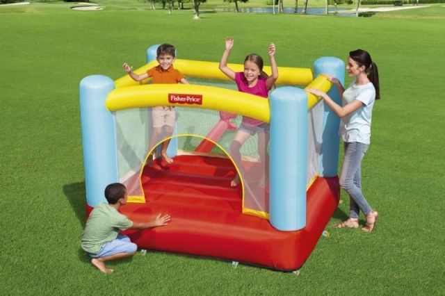 Bestway 93549 Nafukovací skákací centrum Fisher Price, 2 m x 1,7 m x 1,52 m - obrázek 3