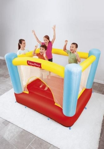 Bestway 93549 Nafukovací skákací centrum Fisher Price, 2 m x 1,7 m x 1,52 m - obrázek 6