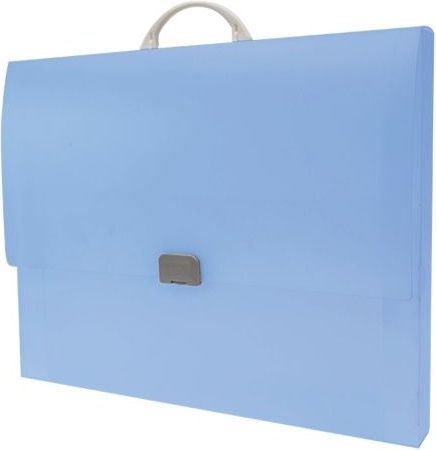 Kufřík PP se zámečkem A3 Opaline Frosty modrá - obrázek 1