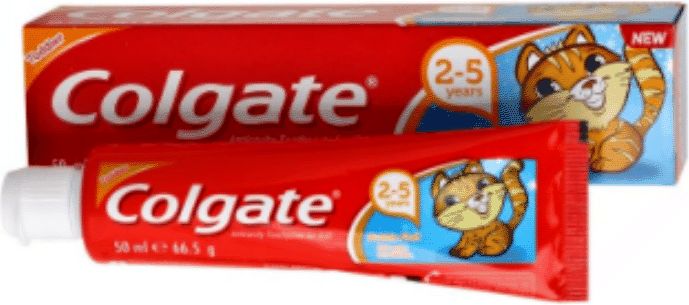 Colgate dětská zubní pasta bubblefruit 2-5 let 50 ml - obrázek 1