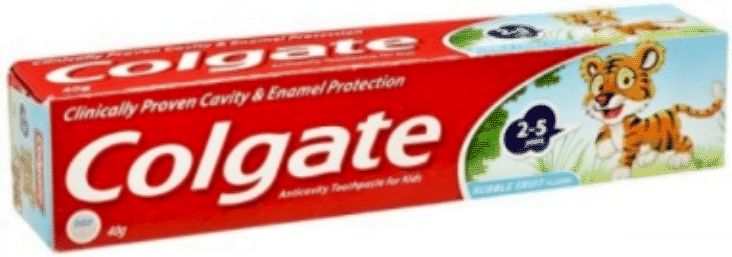 Colgate dětská zubní pasta bubblefruit 2-5 let 50 ml - obrázek 2