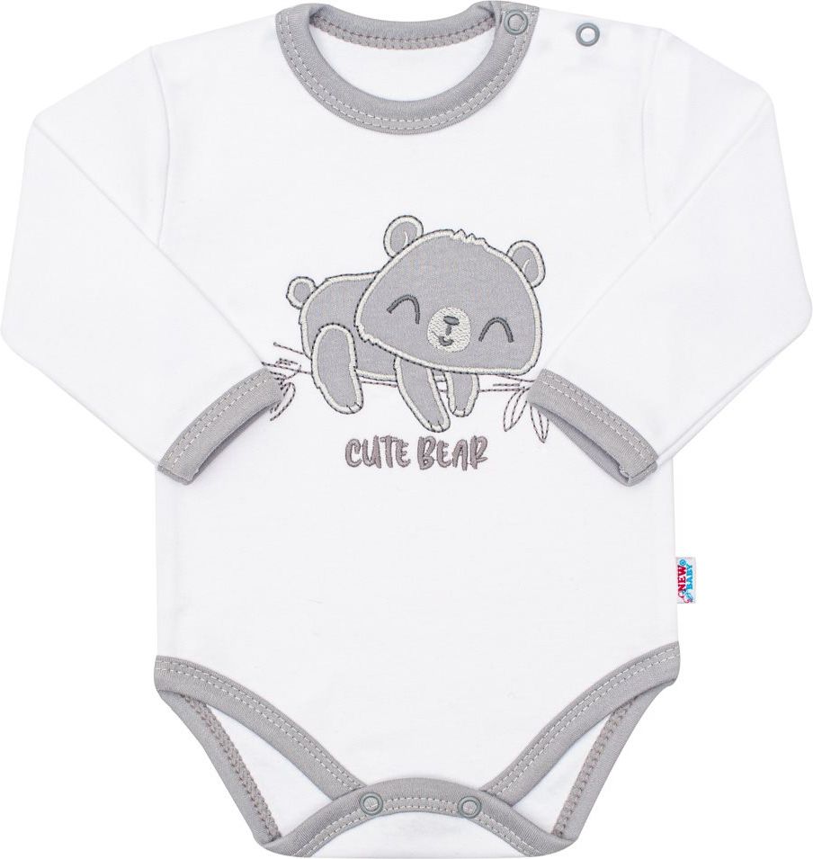 2-dílná kojenecká bavlněná soupravička New Baby Cute Bear 56 (0-3m) - obrázek 2