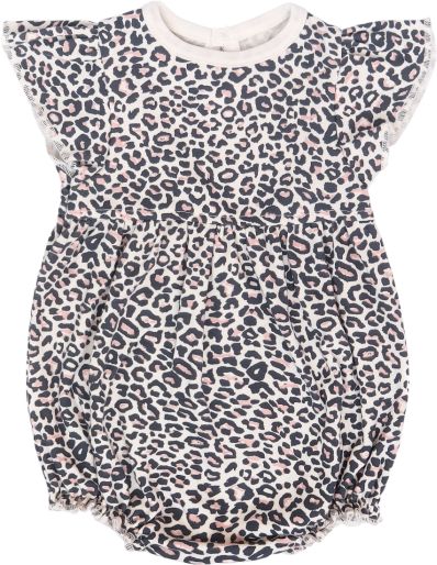 Mamatti Mamatti Body s nohavičkami Gepardík, bíle se vzorem - obrázek 1
