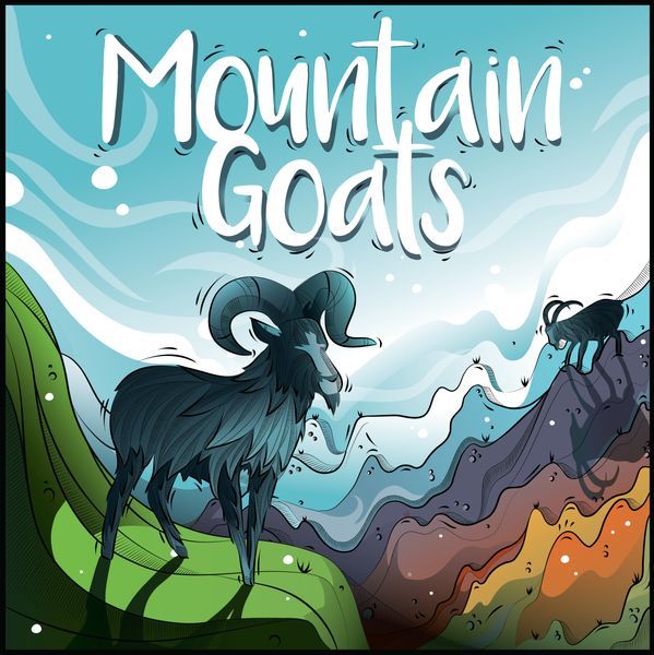 BoardGameTables.com Mountain Goats - obrázek 1