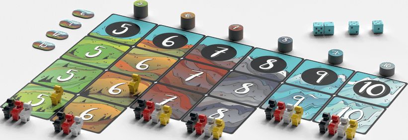 BoardGameTables.com Mountain Goats - obrázek 4