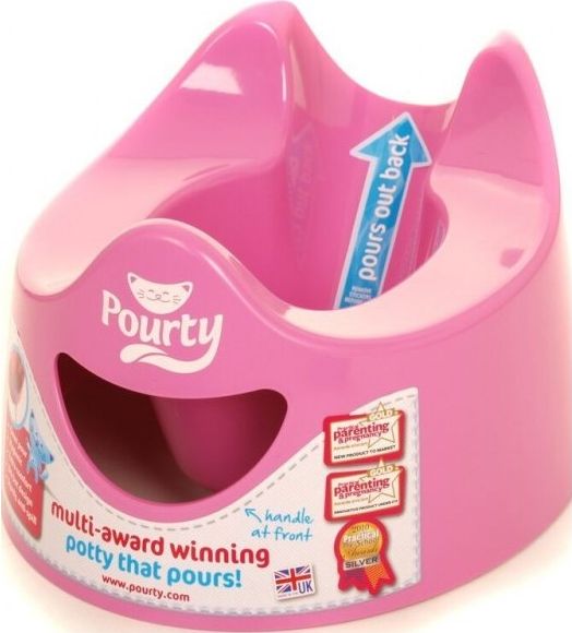 POURTY Nočník snadno vylévatelný Pink - obrázek 1