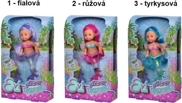 Panenka Evička mořská víla - obrázek 1