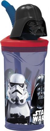 Sportovní láhev Star Wars s 3D hlavou Darth Vadera - obrázek 1