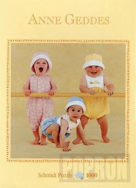 Hra Opičí řetěz + Dárek Puzzle Anne Geddes "Začínající gymnasté" - obrázek 1