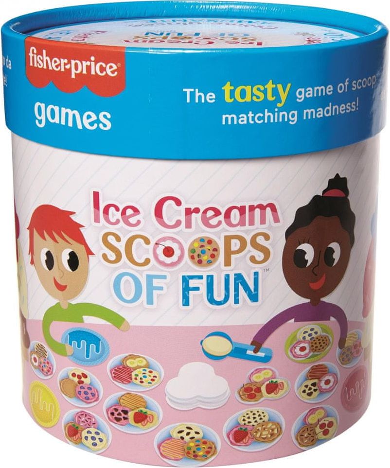 Fisher-Price Hra pro předškoláky Zábavné kopečky zmrzliny - obrázek 1